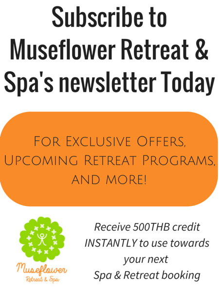 Subscribe to Museflower Retreat & Spa Newsletter